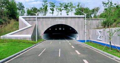 重慶人高路明月湖隧道